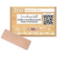 Zao Essence of Nature Refill rectangle Eye shadow - Golden Petal
